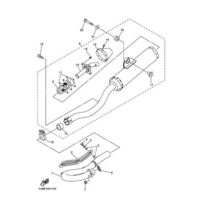 DICHTUNG, AUSPUFFROHR