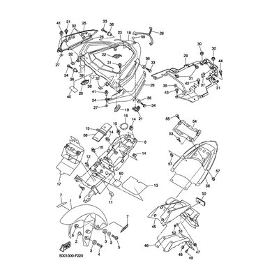 Yamaha Teil 3C32472K00P0