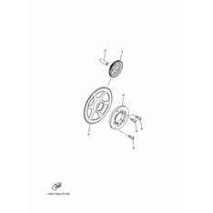 ANLASSERKUPPLUNG, AUSSEN