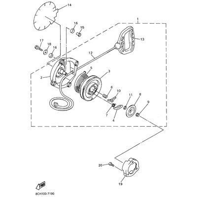 SEILSCHEIBE, ANLASSER
