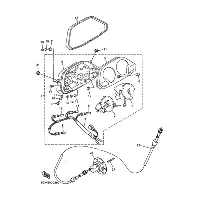 METER GEAR ATTACHMENT ASSY