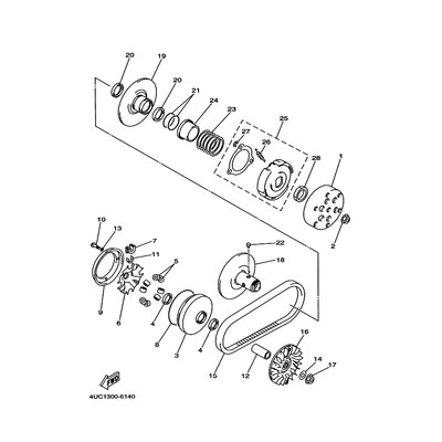 KUPPLUNGSGEHAUSE KOMPL.