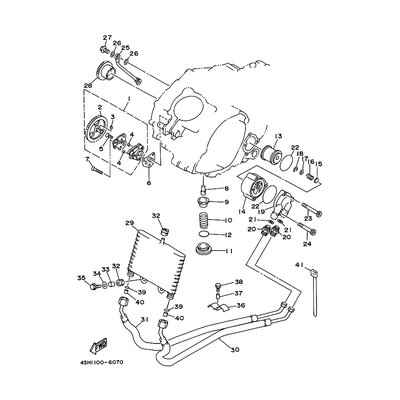 DECKEL, OLFILTERELEMENT