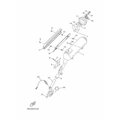 Yamaha Teil 2DLE482K0000