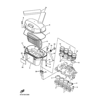 VERBINDUNG, LUFTFILTER 2