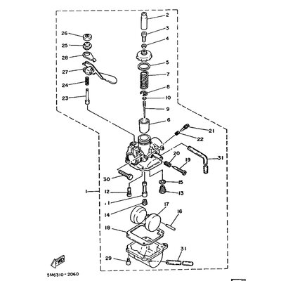 VENTIL, DROSSEL 1