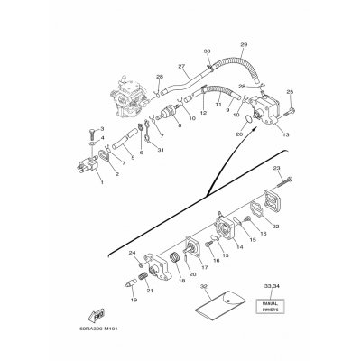 Yamaha Teil 60RF819979D0