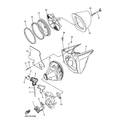 VERBINDUNG, LUFTFILTER 1