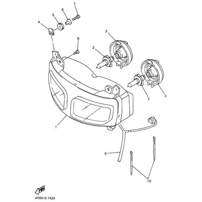 KABEL, SCHEINWERFER