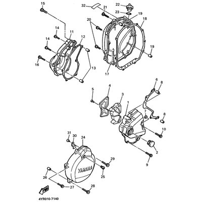 DAMPFER, MOTORAUFHANGUNG 1