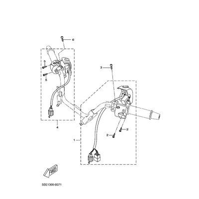 SCREW, SWITCH FITTING