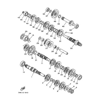 GEAR, REVERSE WHEEL 2