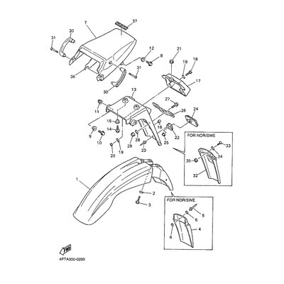 KOTFLUGEL, HINTERRAD