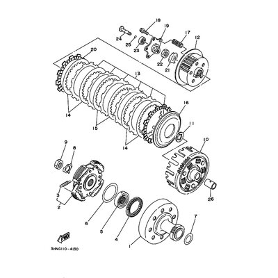 BEARING, ONE WAY
