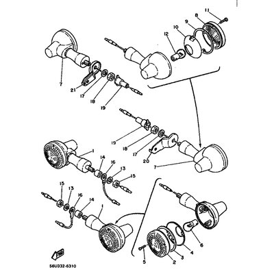 VORDERER BLINKER KOMPL. 1