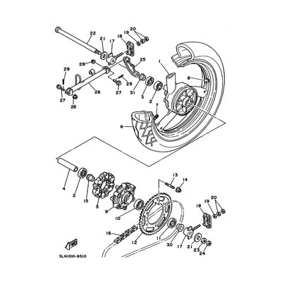 KONSOLE, BREMSSATTEL