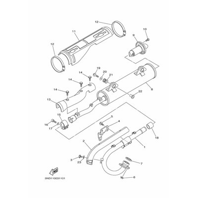 Yamaha Teil 9581P0600800