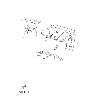 SCREW, SWITCH FITTING 1
