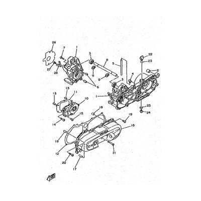 KURBELGEHAUSEEINHEIT