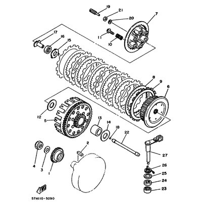 PRIMARABTRIEBSRAD KOMPL