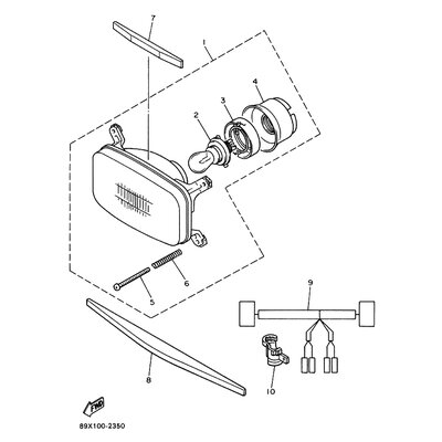 SCHEINWERFER KOMPL