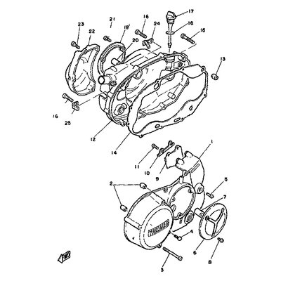 ABSTANDHALTER, MOTORAUFHANG