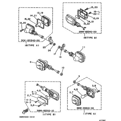 VORDERER BLINKER KOMPL. 1
