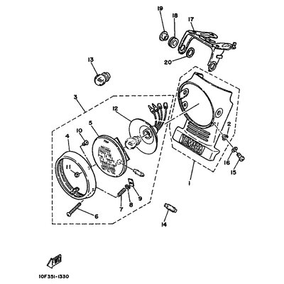 SCHEINWERFER KOMPL