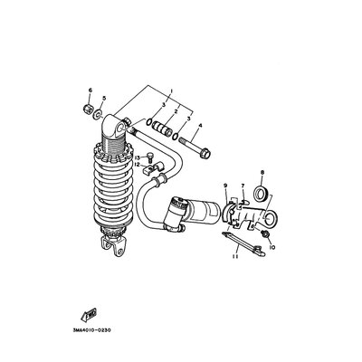 HALTER, BREMSSCHLAUCH 2