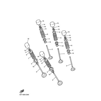 RETAINER, VALVE SPRING