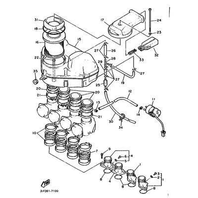 TRENNUNG, LUFTFILTERGEHAUSE