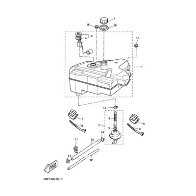 FUEL TANK + SENDER