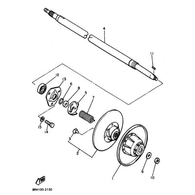 SHAFT, SECONDARY