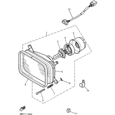 SCHEINWERFER KOMPL