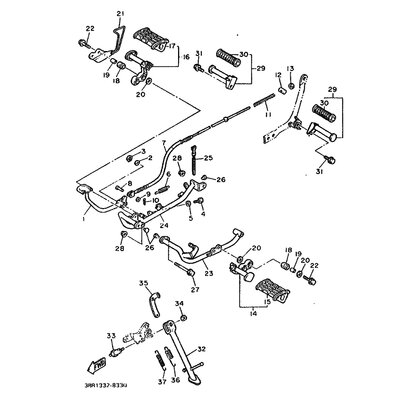 VORDERE JUSSRASTE KOMPL. (R
