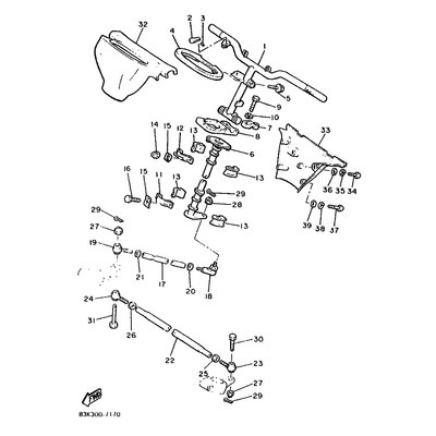 ROD, STEERING RELAY
