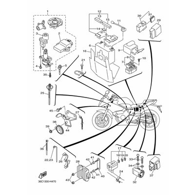 Yamaha Teil 36CW82500000