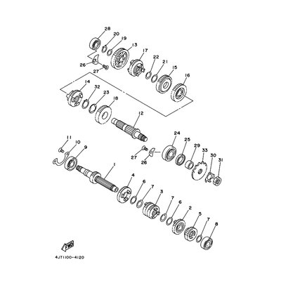 SPROCKET, DRIVE (16