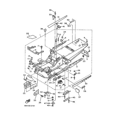 PANEL, SUB FRAME 1