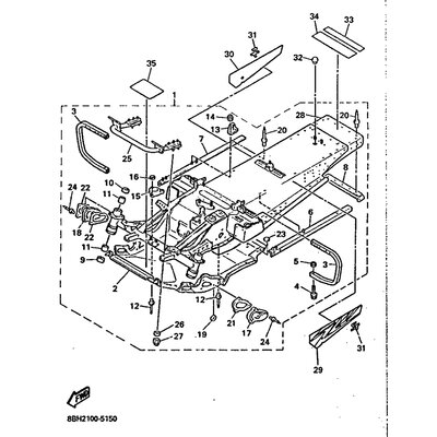 REINEFORCEMENT, FRAME REAR