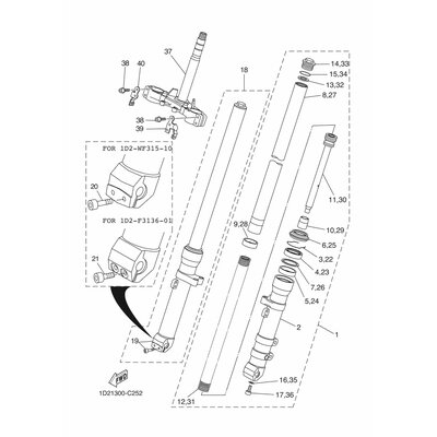 OUTER TUBE RIGHT