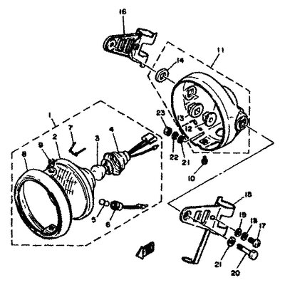 SCHEINWERFER KOMPL