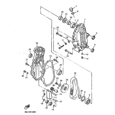 SPROCKET, CHAIN DRIVE