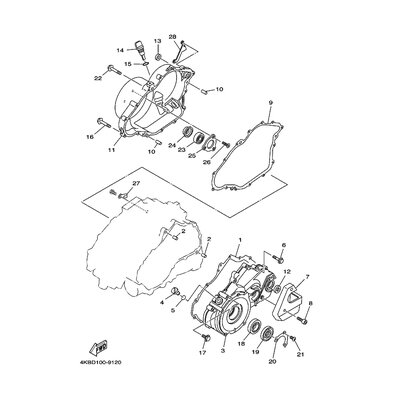 DECKEL, KURBELGEHAEUSE 3