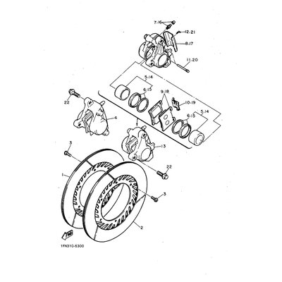 BREMSSATTEL KOMPL
