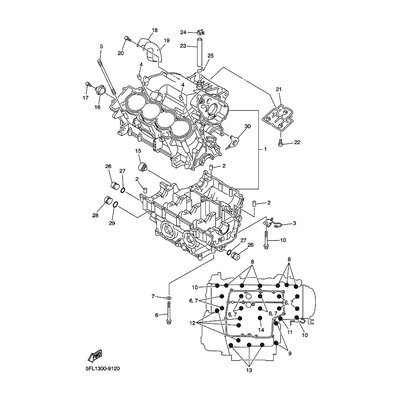 KURBELGEHAUSEEINHEIT