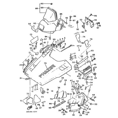 COVER, HEADLIGHT