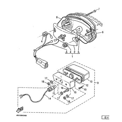 SCHUTZGLAS. SCHLUSSLICHT