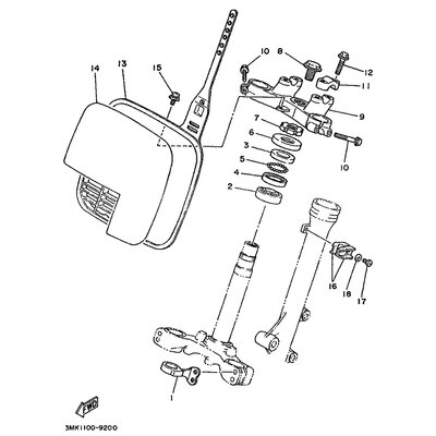 BOLT, FLANGE (5J0)