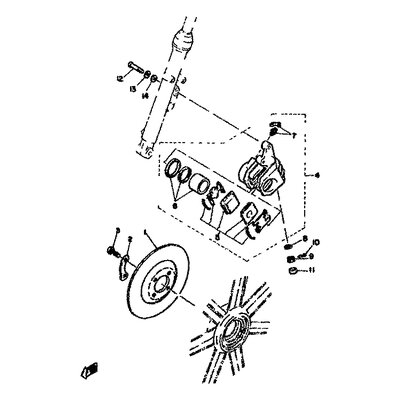 BREMSSATTEL KOMPL